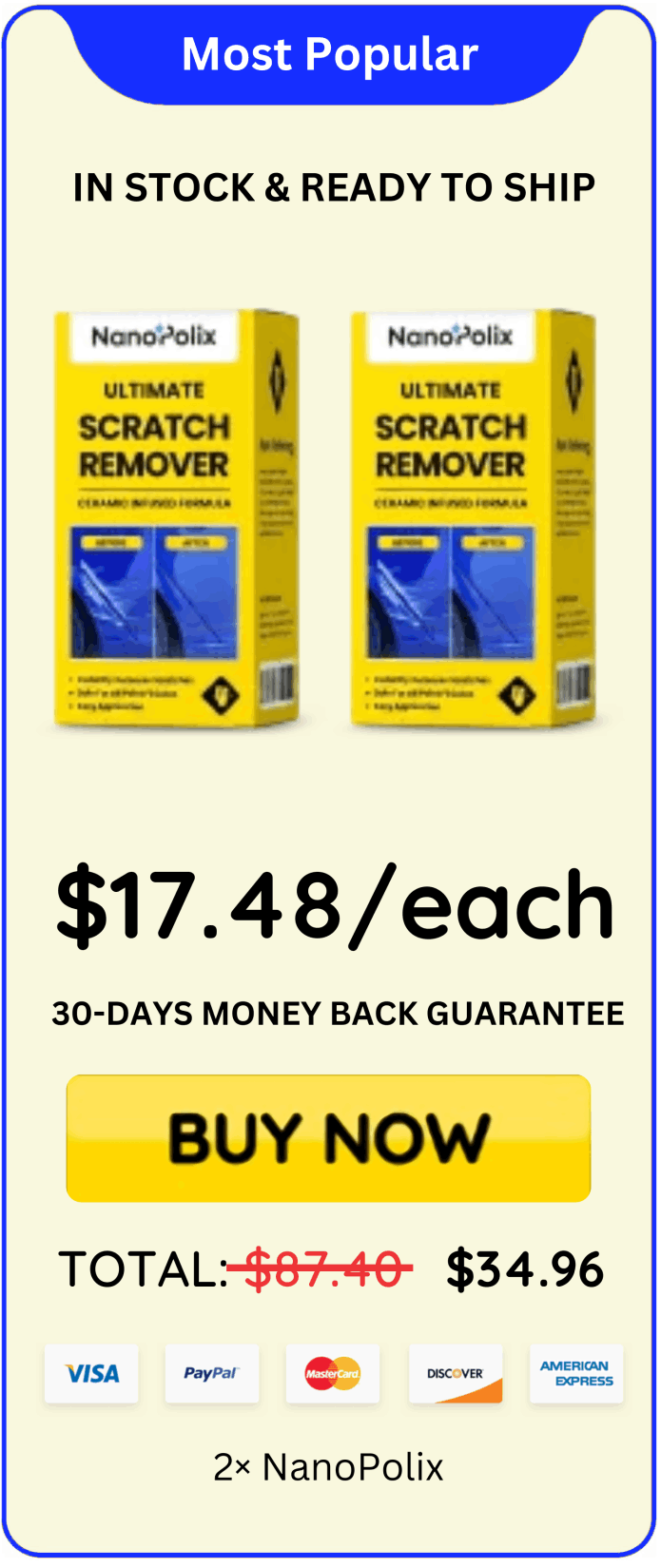 NanoPolix offer price