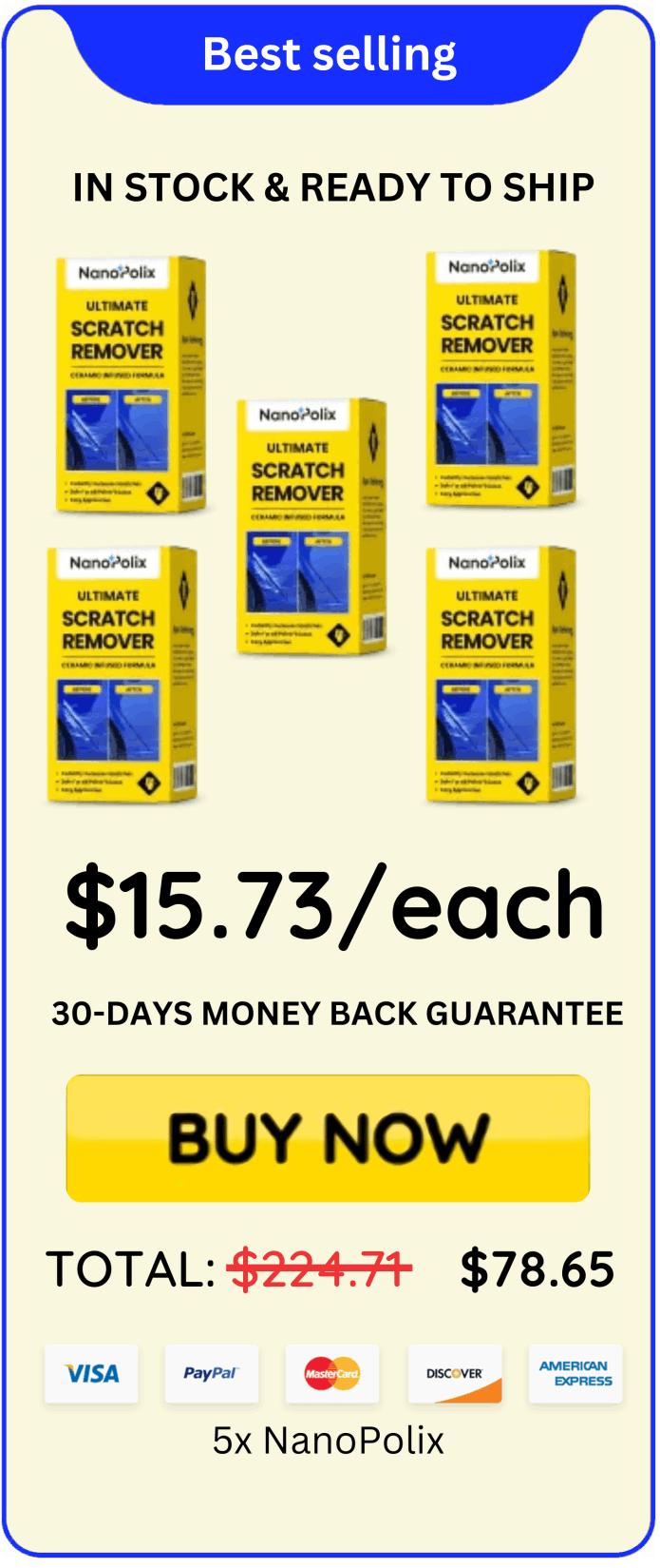 NanoPolix offer price